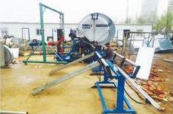 工地現(xiàn)場生產風管